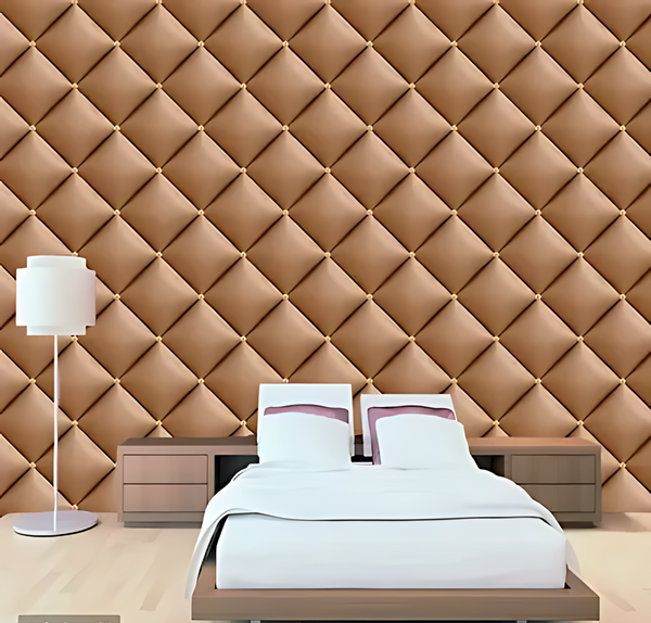 Leather Fether Style Wallpaper for Walls Extra Largae Size (300x40)cm