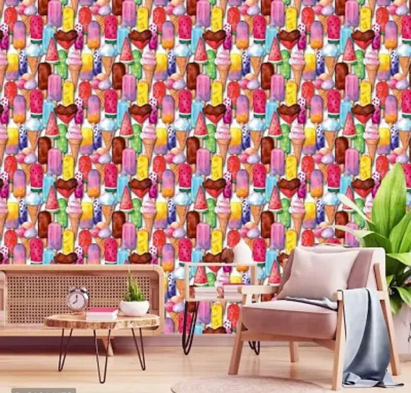 Kulfi Style Wallpaper for Walls Extra Large Size (300x40)cm